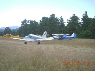 151 7c2. Negrito fly-in - N8377W and other airplanes