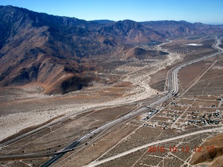 aerial - windmilles near Banning (BNG)