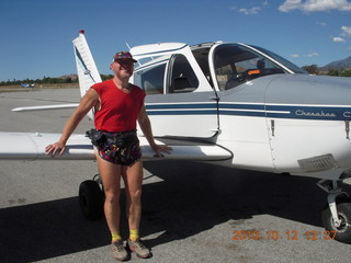 Superior Airport run - Jon running back from N8377W