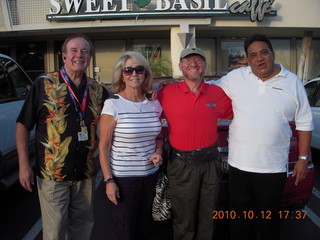 Robert, Sharon, Adam, and Peter, Orange County pilots group