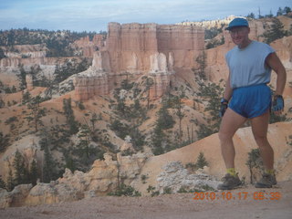 Bryce Canyon - Fairyland Trail - cut tree