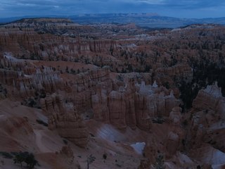 41 7cj. Sean's Bryce Canyon photos - dusk