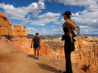 Sean's Bryce Canyon photos - Adam, Kristina