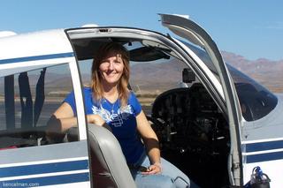 189 7cw. Safford fly-in and half marathon - Ken's photo - Bonnie in N8377W