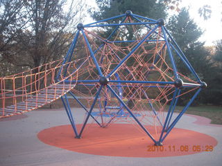 cool jungle gym at Holmdel Park