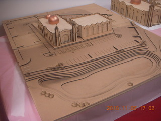 model of Coptic Church in Howell