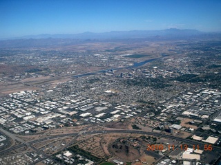 aerial view of Tempe Town Lake