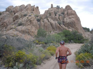 Adam running at Bagdad - back