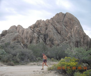 Adam running at Bagdad