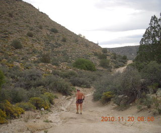 Adam running at Bagdad - back