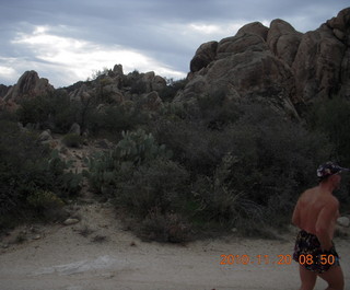 Adam running at Bagdad - back