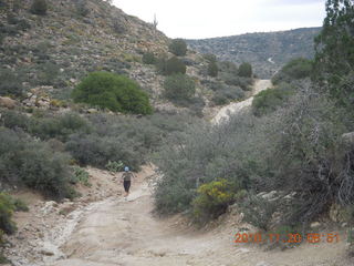 Elizabeth running at Bagdad