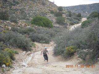 Adam running at Bagdad