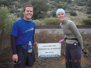 Adam running at Bagdad