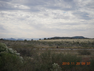 Elizabeth running at Bagdad
