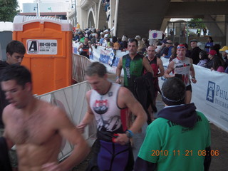 Arizona Ironman first transition