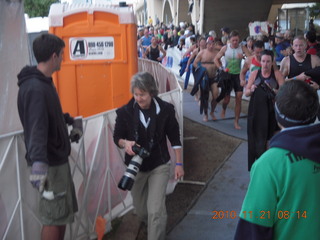 Arizona Ironman first transition - Jon Tracy