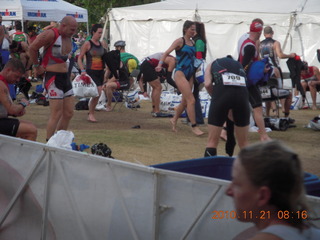 Arizona Ironman first transition