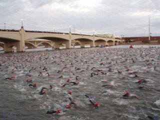 Dan High's photo - Arizona Ironman swim