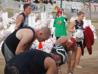 Arizona Ironman bicycle start