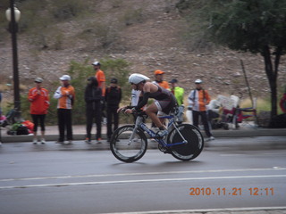 Safford fly-in and half marathon - bicyclists