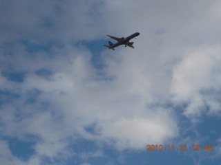 Arizona Ironman - US Airways 'fly-by' flight