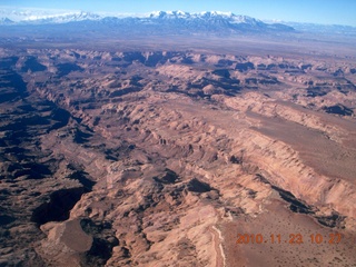 78 7dp. Moab trip - aerial Angel Point area