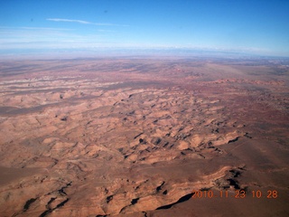 79 7dp. Moab trip - aerial Angel Point area