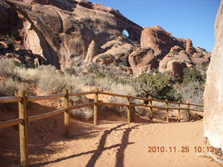 Moab trip - Arches Devil's Garden hike - Partition Arch