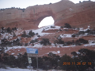 Moab trip - dawn drive to Needles - Wilson Arch