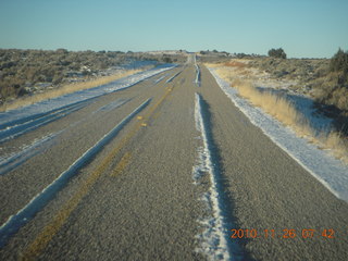 Moab trip - dawn drive to Needles