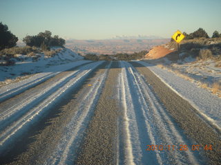Moab trip - dawn drive to Needles