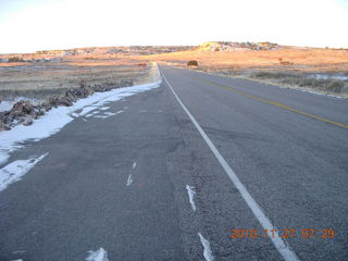 Moab trip - Canyonlands Lathrop hike - main road