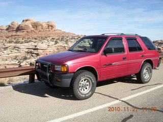 Moab trip - drive from Canyonlands - Isuzu Rodeo