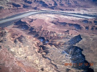 Moab trip - aerial - Canyonlands - Green River