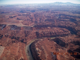 Moab trip - aerial - Canyonlands - Green River