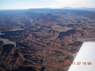 Moab trip - aerial - Canyonlands - Green River side