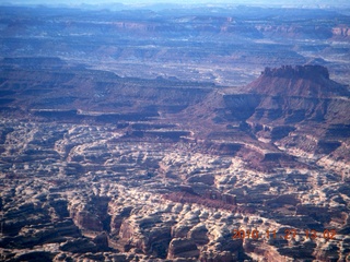 Moab trip - aerial - Canyonlands - Green River side