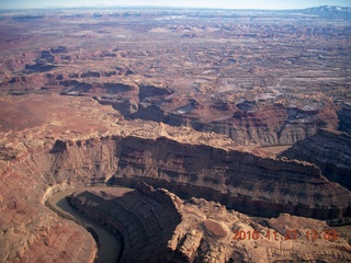 Moab trip - aerial - Canyonlands - Green River