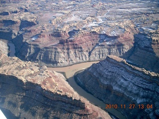 Moab trip - aerial - Canyonlands - Confluence of Green and Colorado Rivers