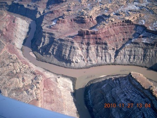 Moab trip - aerial - Canyonlands - Green River side