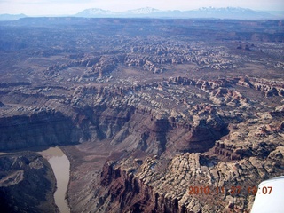 Moab trip - aerial - Canyonlands Colorado River