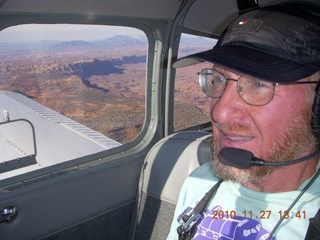 225 7dt. Moab trip - aerial - Utah - Adam flying N8377W