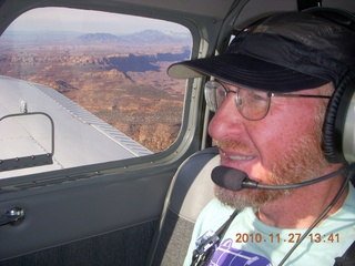 226 7dt. Moab trip - aerial - Utah - Adam flying N8377W