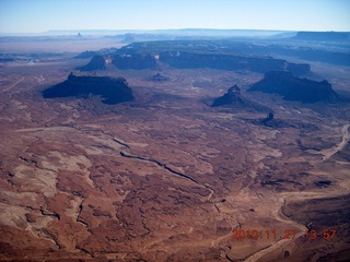 Moab trip - aerial - Utah - Adam flying N8377W