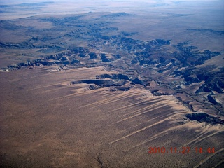 Moab trip - aerial - Utah - snow