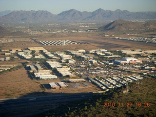 Moab trip - aerial - Arizona - Deer Valley Airport (DVT)