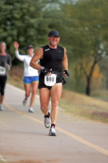 Fiesta Bowl race - Zazoosh - Adam running