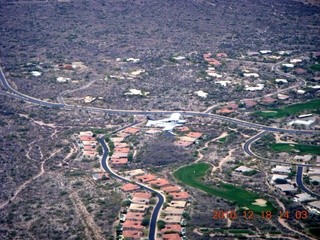 aerial - Arizona mountains