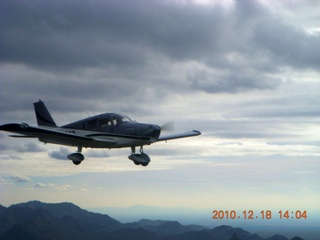 aerial - N8483R in flight